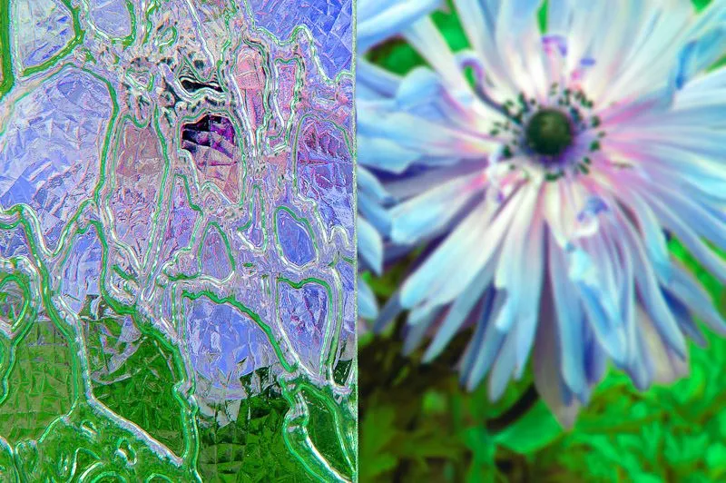 decorative ornamental glass delta