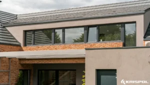 house with pvc windows